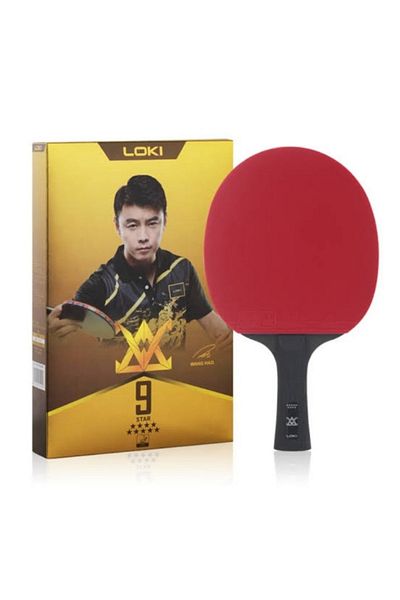 LOKİ Wang Hao 9 Star Professional Match Racket (with Case Gift)