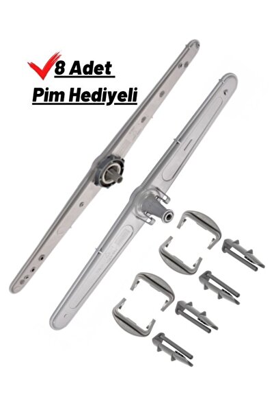 Altus Bulaşık Makinesi Alt Ve Üst Pervane Takımı + 8 Li Pim Seti