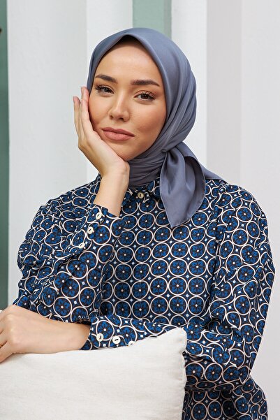 Silk Home Düz Renk Twill Eşarp