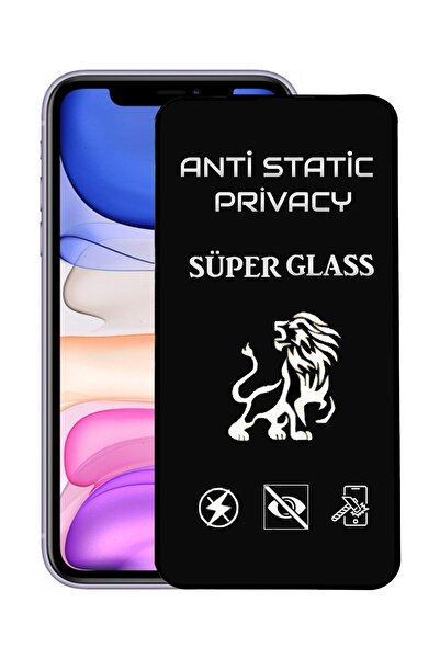 CaseWorld Apple Iphone 11 Tam Kaplayan Anti Statik Hayalet Süper Cam Ekran Ko...