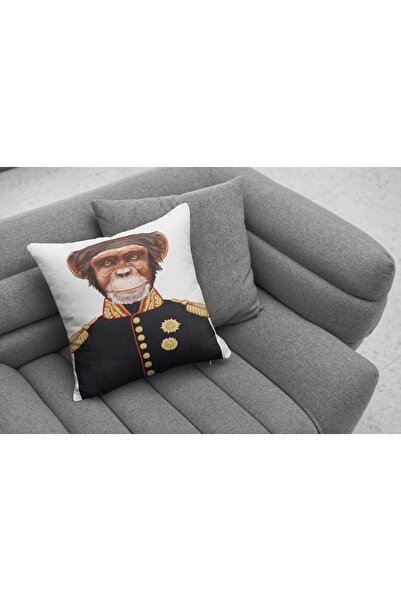 RUGSMODERN Kırlent 157 Μαξιλάρι με θέμα το μαϊμού με γενική στολή08