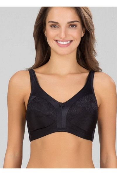 Kom Σουτιέν Barbara Wireless and Cupless Gatherer 3 συσκευασιών μαύρο