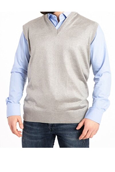NACAR STORE Men's V-Neck Fine Wool Knitwear Knitted Anti-Pilling Sweater Dad ...
