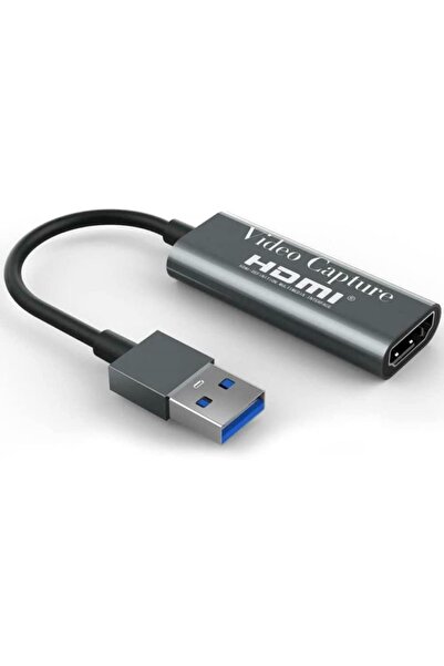 Coverzone 4K USB 3.0 Capture Video Capture Adapter HDMI to USB 4K 1080P Streaming Conference/Live Broadcast/Vote