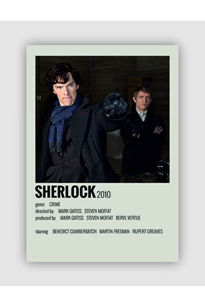 Sherlock Film Info Card Wall Poster