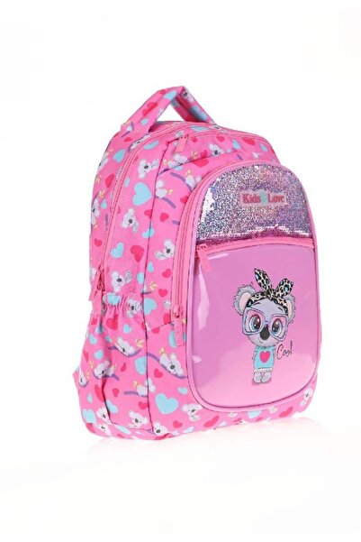 KAUKKO Kıds&love Sırt Çantası Pullu Rugan Koala L5102