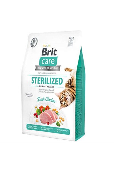Brit Care Hypo-allergenıc Ürıner Sıstem Sağlığı Içın Tahılsız Kısırlaştırılmış Kedı Maması 2kg