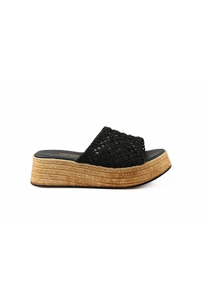 CHOPPER ® |   Cpr-22625-3368 Negru - Papuci cu toc pentru femei