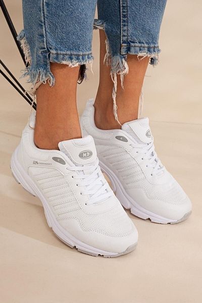 M.P. Pantofi sport albi pentru femei Alaska Yolcı - Mp 221 6803 Zn