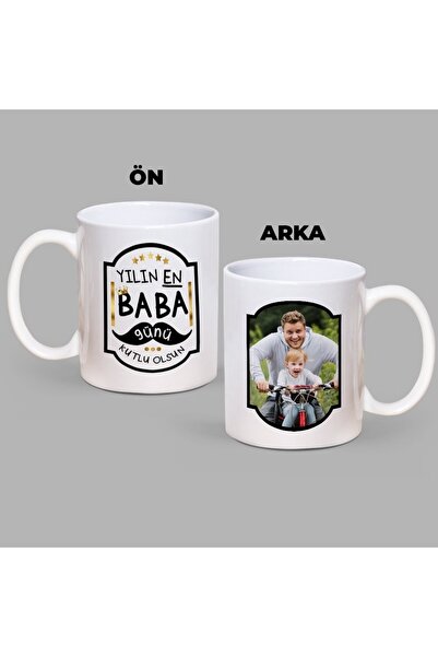 Babalar Günü Beyaz Kupa Yılın En Baba Günü