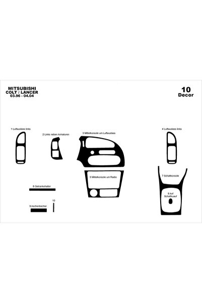 meriç cockpit design ميريتش ®   ميتسوبيشي كولت توربيدو أمامي مطلي باللون الأس...