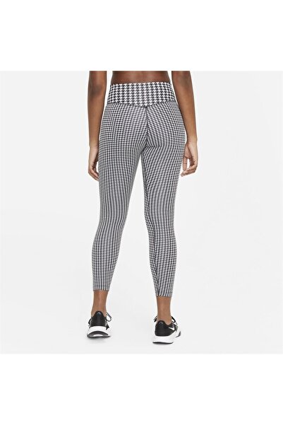 Nike Dri-fit One Icon Clash Mid-rise 7/8 Printed Kadın Tayt Dd4563-100
