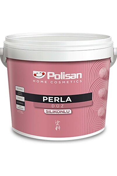 Polisan Perla Silikonulu Dış Cephe Boyası Beyaz 2.5 Lt