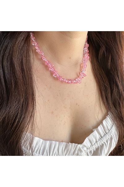 CHARMLUCKY Mix Colored Summer Necklace