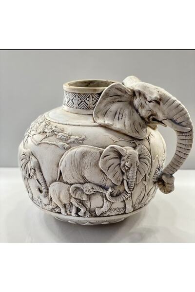 Tastanmasallar Filli Vazo / Krem Eskitme