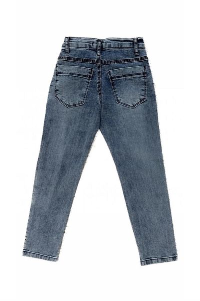 minny max Boy's Jeans with Adjustable Elastic Waist