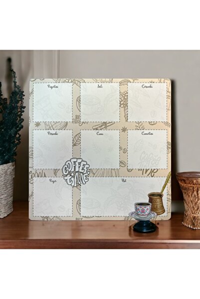 Ceren 19,5x19,5 cm 52 foi Planificator săptămânal - Timpul pentru cafea