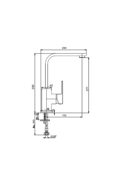 Eca Ar Melia Sink Faucet Swan102118149