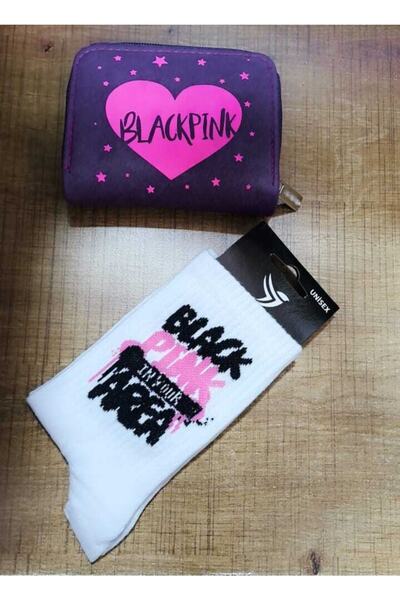 GC GÖKHAN CLUB Blackpink Wallet Socks 2 Piece Combination