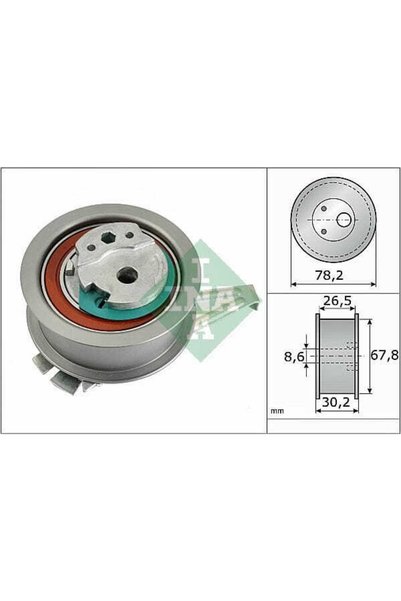 İna 531089410 Eksantrik Gergi Rulmanı Caddy Iv Golf Vı Vıı Jetta Iv Passat Polo A1 A3 A4 Q3 Leon 1.6