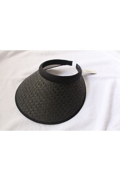 Betülce Unisex UV Protective Visor Helmet Visor - Wicker Patterned