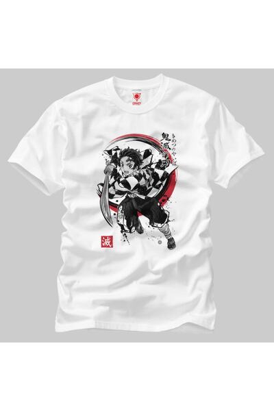 Built By Crazy Demon Slayer Sumi E unisex majica