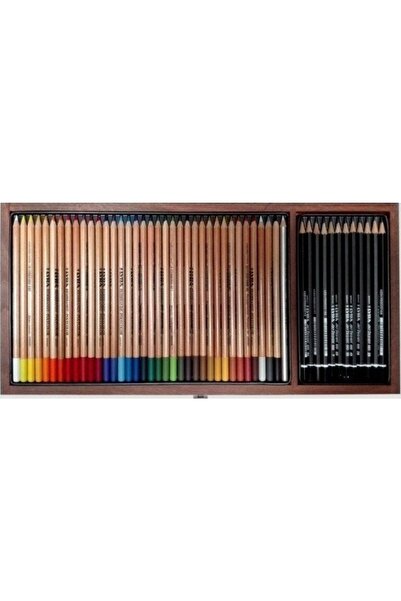 LYRA Rembrandt 50 Parça Polycolor Art Design Ahşap Kutu Sketch Set