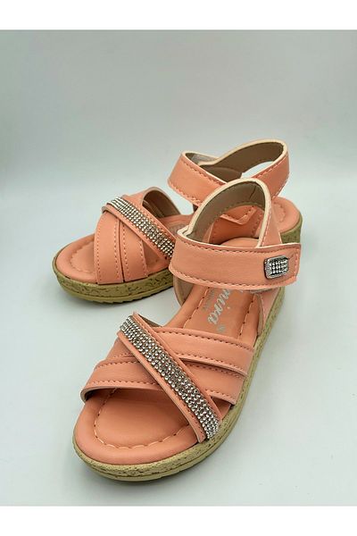 Hızlı Al Stoned Girl's Sandals (Suitable for Daily Use and Special Use)