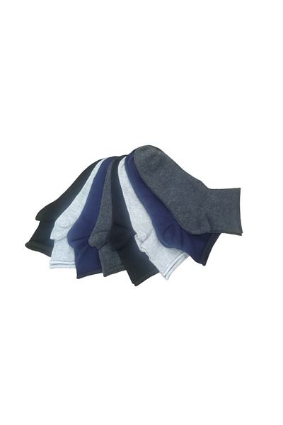 Leement socks 8 чифта къси нееластични диабетични чорапи, памучни безшевни, премиум серия