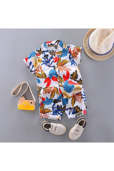 Bubito Summer Baby Kids Style Shorts Set