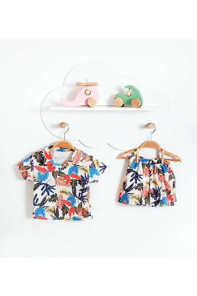 Bubito Summer Baby Kids Style Shorts Set