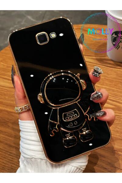 Molly Technology Samsung Galaxy J7 Prime Için Siyah Astronot Standlı Kenarlar...