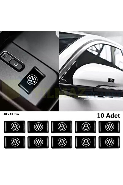 yılmazetic Volkswagen Logo Arma Direksiyon Jant Vites Torpido Ayna Damla Sili...