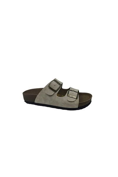Zerhan 1256 Παντόφλες Unisex Beige Καθημερινής Χρήσης