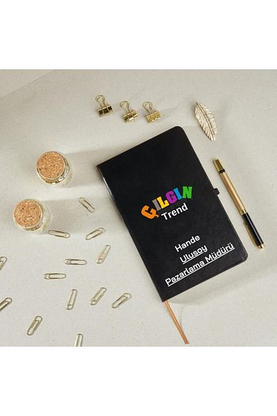 Çılgıntrend Printed Notebook with Name and Corporate Logo Title