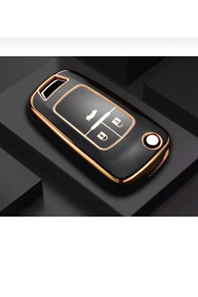 imza direksiyon kılıfı Carcasă pentru telecomandă auto cu 3 butoane, neagră, ...