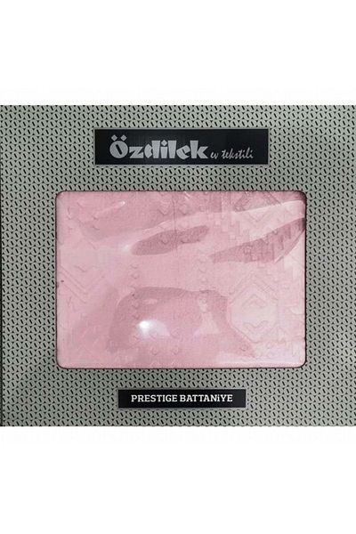 Özdilek Prestige Thick Embos Single Blanket (160x220) - powder