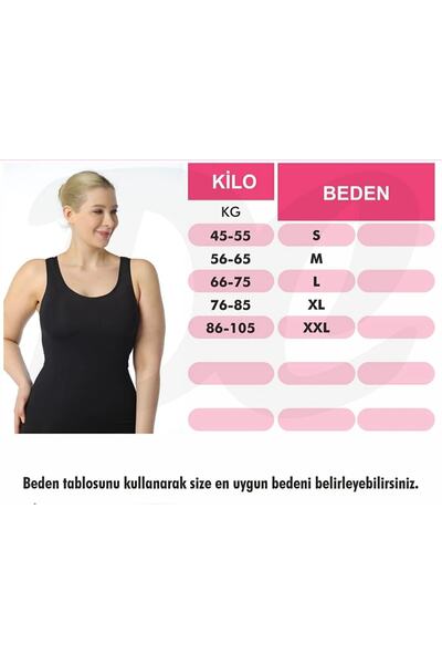 FF FİT FORM GİYİM Göğüs Göbek Ve Bel Toparlayıcı Gizleyici Kadın Korse Atlet