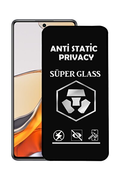 CaseArt Xiaomi Mi 11t Pro Tam Kaplayan Anti Statik Hayalet Süper Cam Ekran Ko...