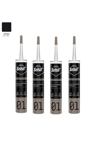 Volkswagen Selsil Genel Amaçlı Silikon - 280gr ( beyaz) 4 Adet