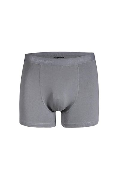 YILDIZ Ανδρικό Modal Lycra Boxer Short Grey 6 τεμαχίων 41