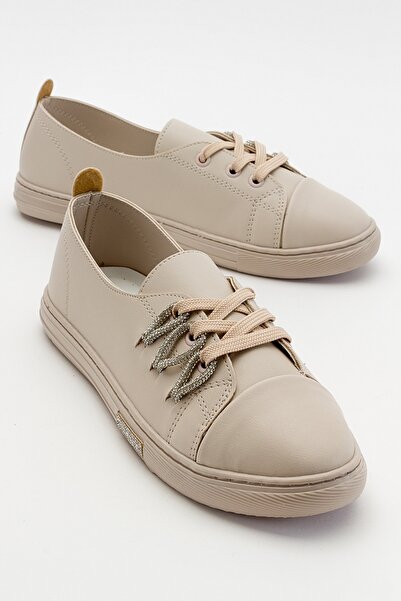 LuviShoes حذاء رياضي نسائي من Nopse باللون البيج