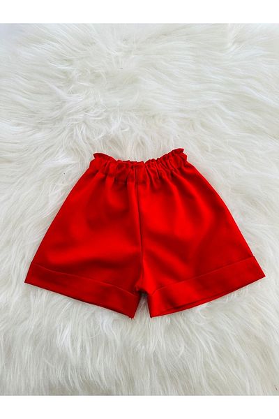 Moda Lina Solid Color Girls' Shorts