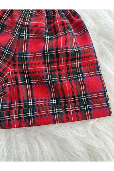 Moda Lina Plaid Shorts