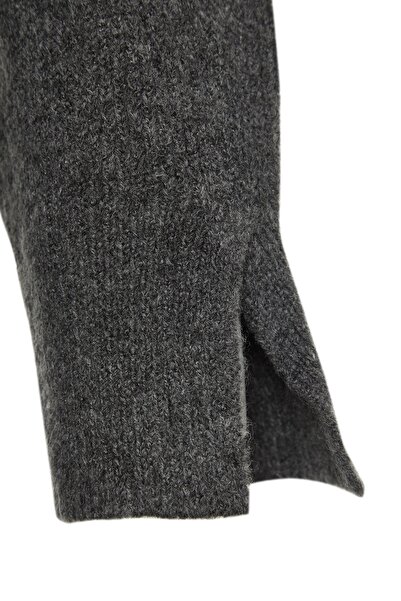 Trendyol Collection Sada jemného antracitového úpletu - Twoaw22Au0312