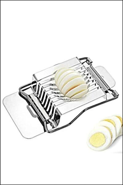 NEWSTORE HOME Paslanmaz Çelik Yumurta Dilimleyici 1 Adet Sunum Dilimleme