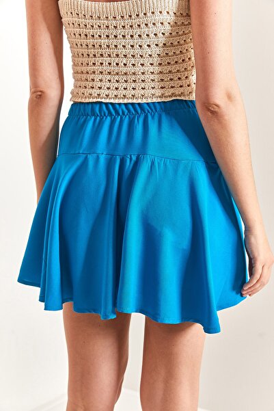 Bianco Lucci Dámské viskózové šortky sukně