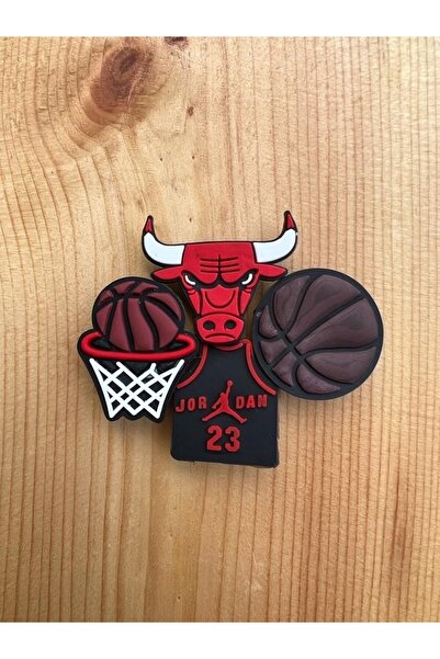 Crocs Jibbitz Terlik Süsü Chicago Bulls Basketbol Ultimate 4’lü Set