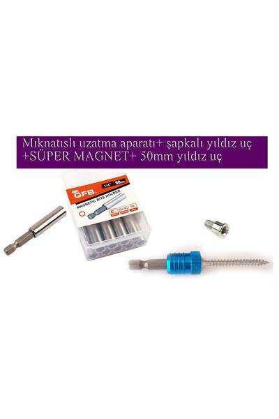 Süper Magnet Ve Mıknatıslı Matkap Uç Uzatma Aparatı