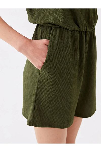 LC Waikiki Γυναικεία φόρμα Lcw Casual U-Neck Straight Straps